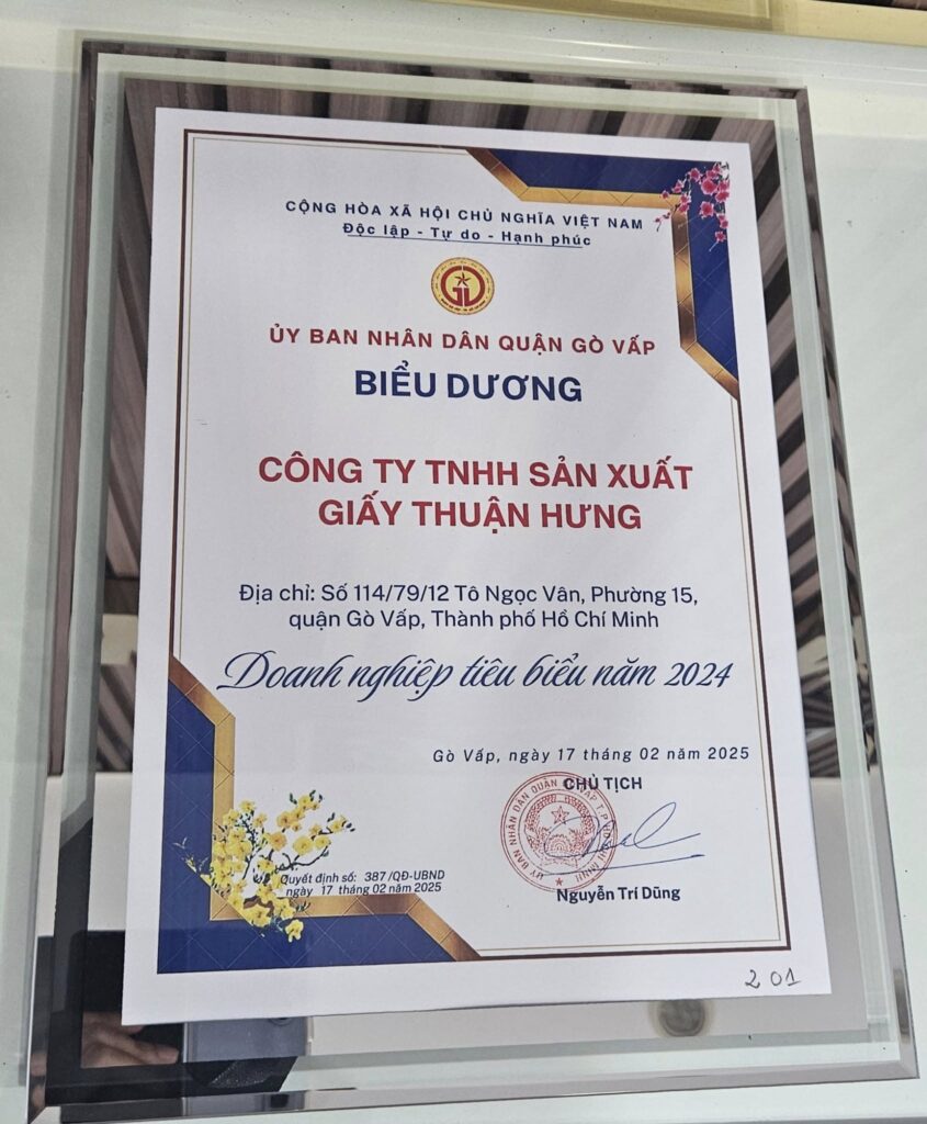 Doanh Nghiệp Tiêu Biểu 2024